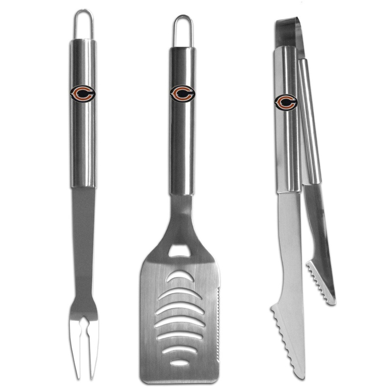 Chicago Bears 3 Piece Barbecue Set