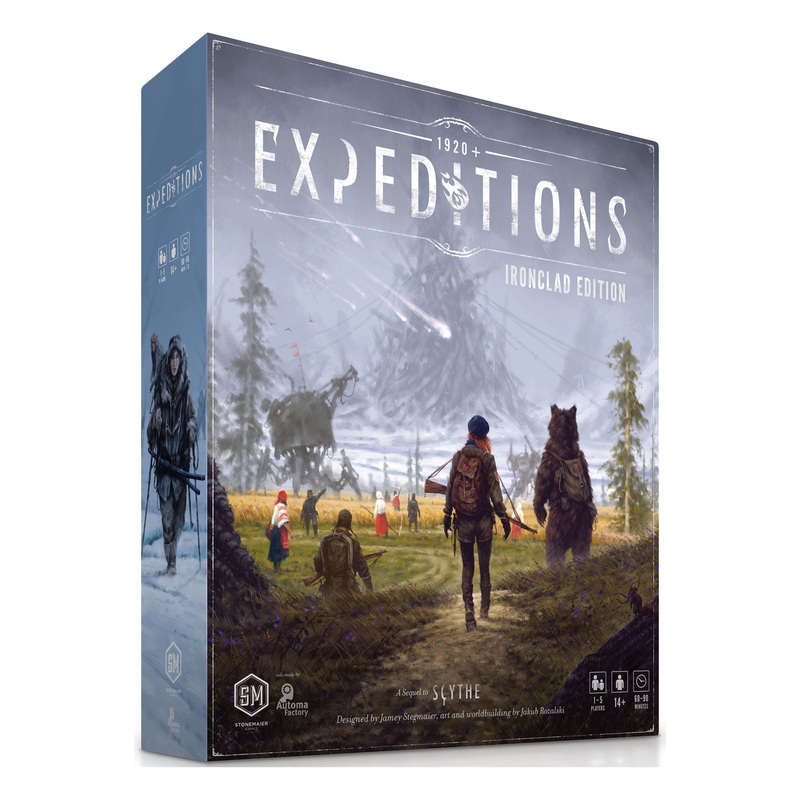 Expedition Board Game (Ironclad Edition) | Exploration & Engine-Building Game