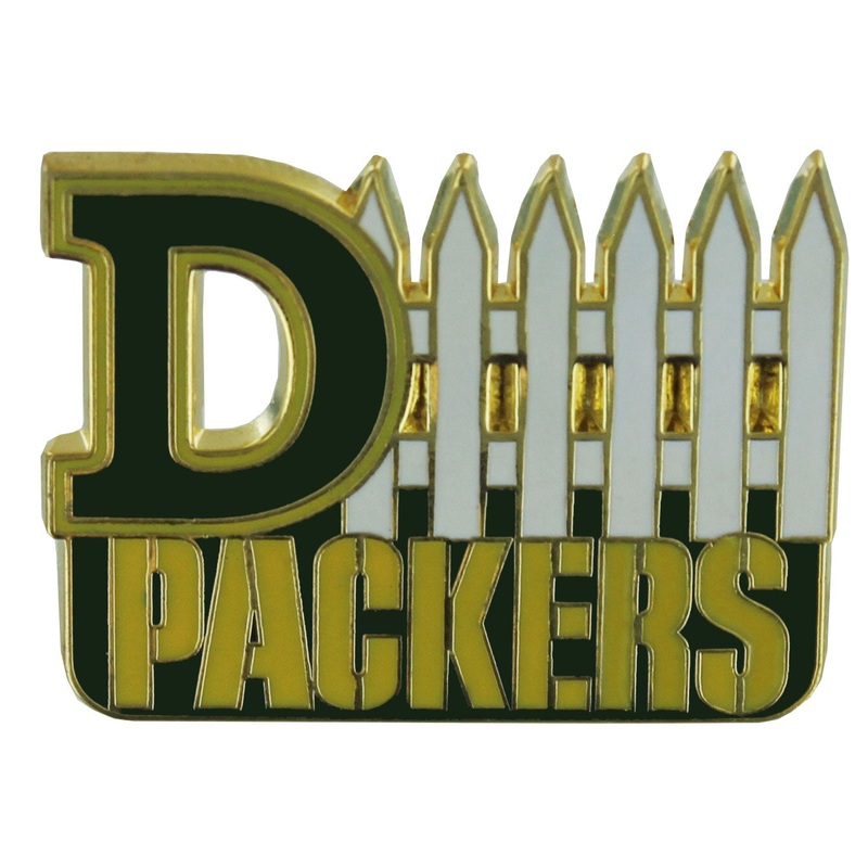 Green Bay Packers D-Fence Pin