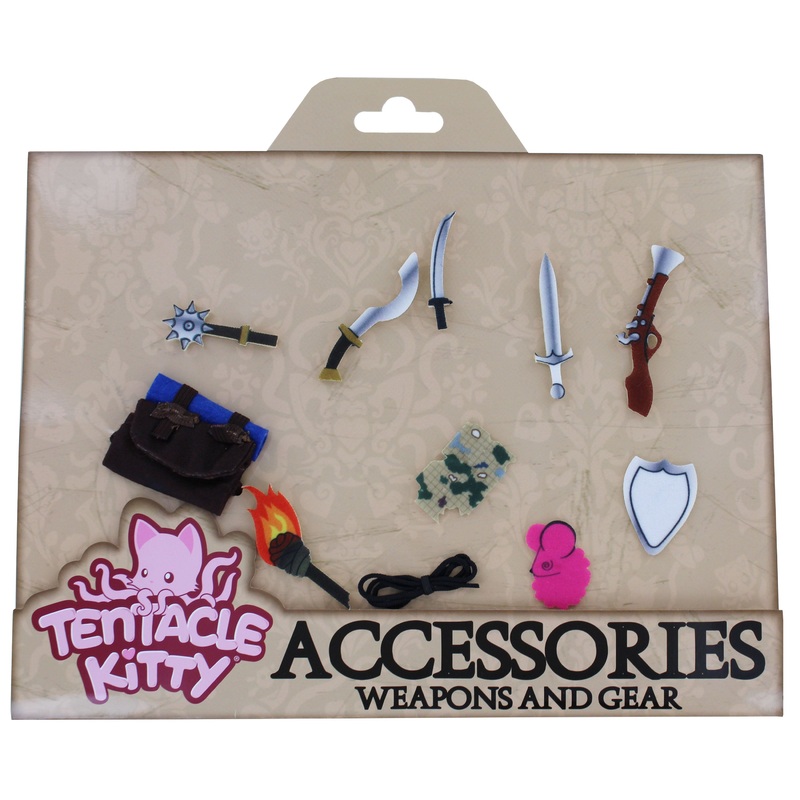 Tentacle Kitty Accessories: Weapons and Gear