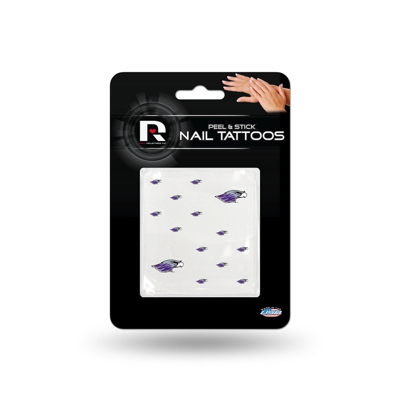 University of Wisconsin-Whitewater Warhawks Nail Tattoos