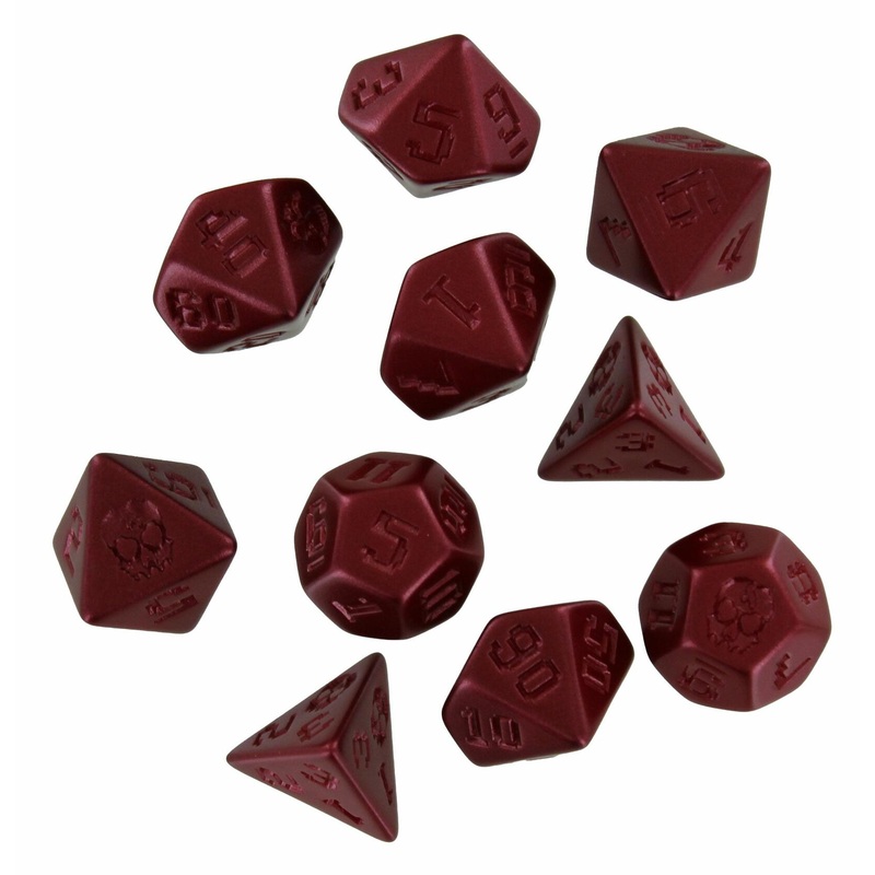 1UP-Dice Power Pack Set: Cackling Blood Skull