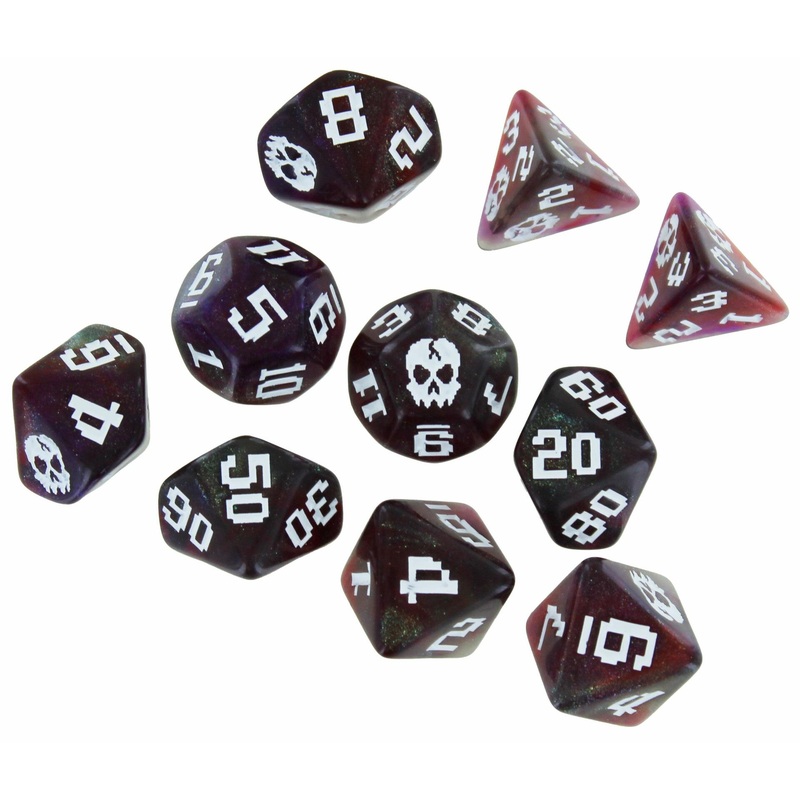 1UP-Dice Power Pack Set: Cackling Skull