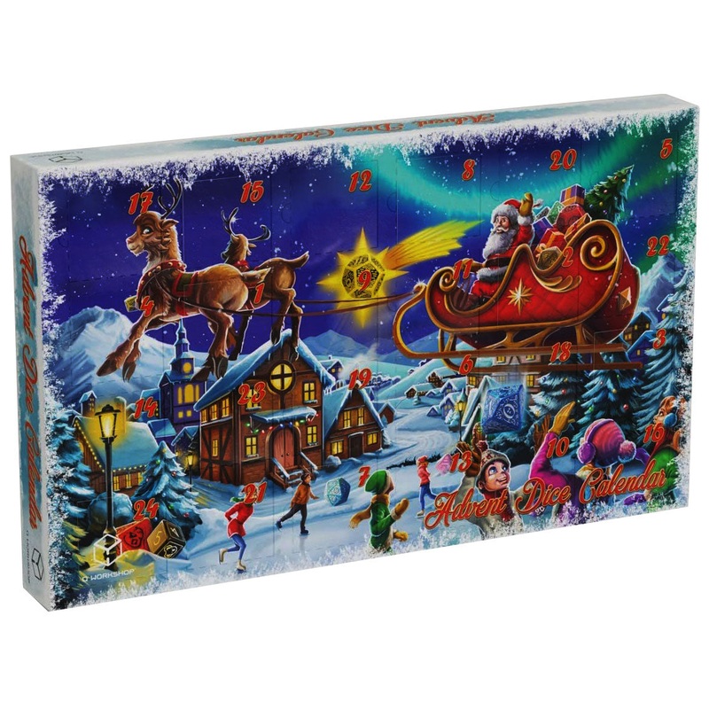 Advent Dice Calendar #04 by Q-Workshop