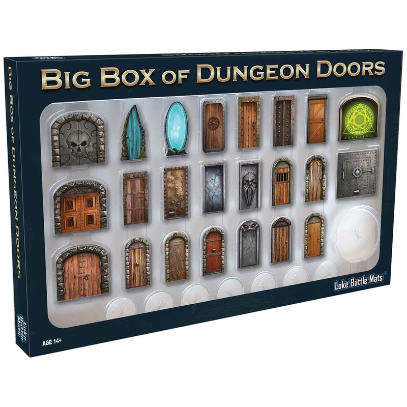 Big Box of Dungeon Doors | 40 Unique Detailed Doors