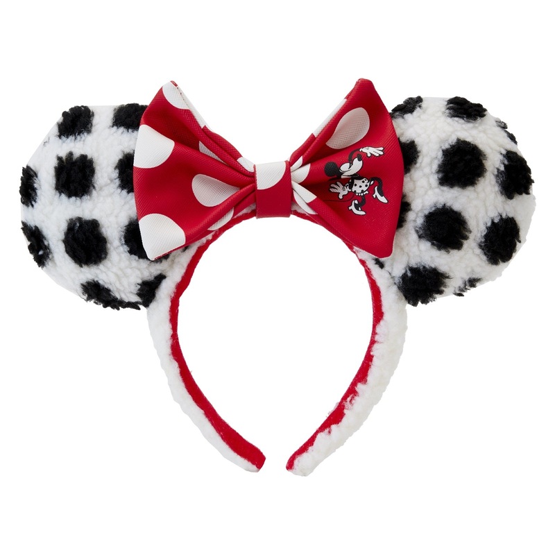 Minnie Mouse Rocks the Dots Classic Sherpa Ear Headband