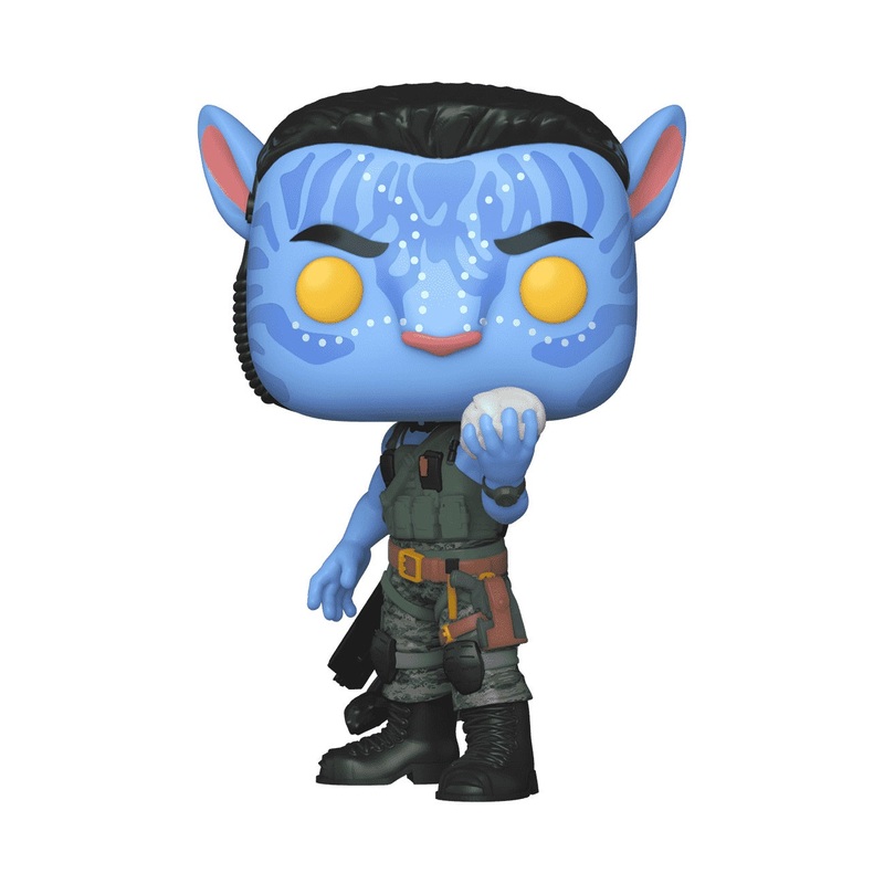 Funko POP! Movies Avatar Recom Quaritch with Skull 3.75" Vinyl Figure (#1552)