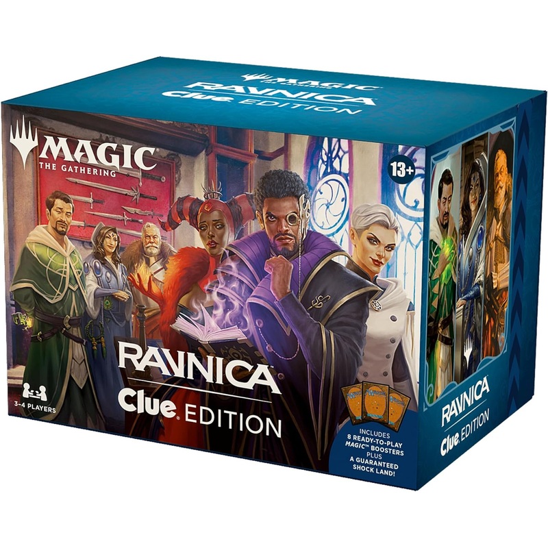 Magic: The Gathering Ravnica: Clue Edition - 2-4 Player Murder Mystery Card Game