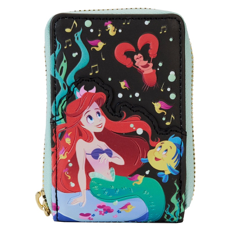 The Little Mermaid 35th Anniversary Life is the Bubbles Accordion Wallet