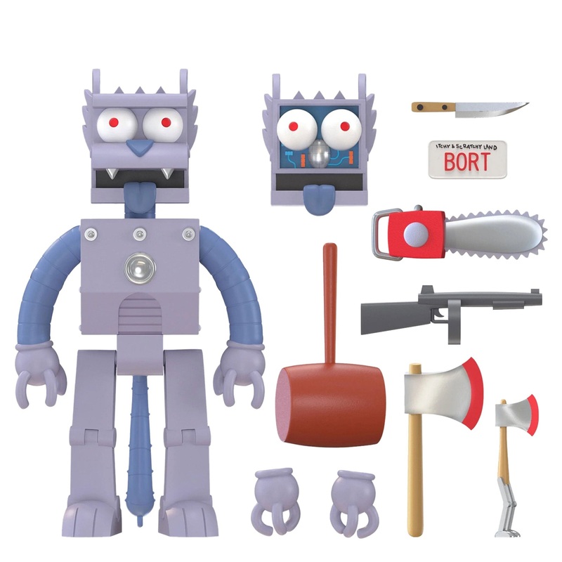 The Simpsons ULTIMATES! Wave 1: Robot Scratchy