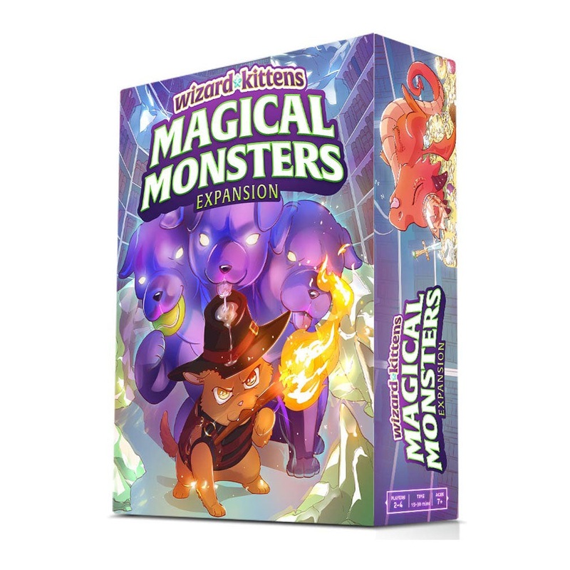 Wizard Kittens: Magical Monsters Card Game Expansion