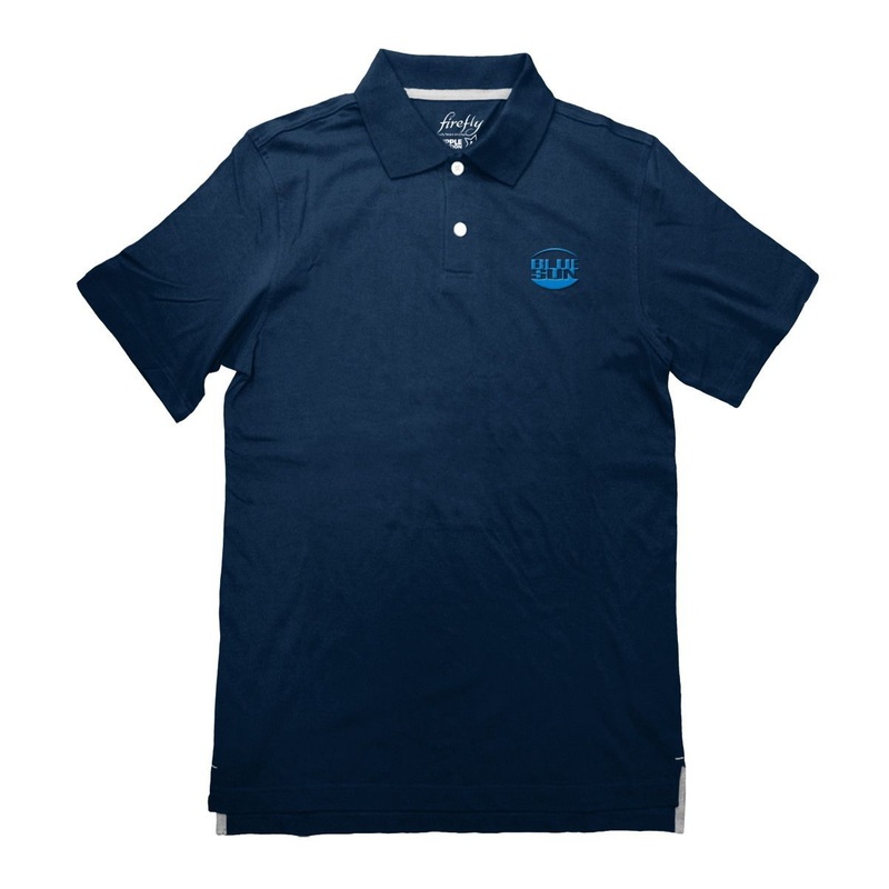 Firefly Blue Sun Polo Shirt