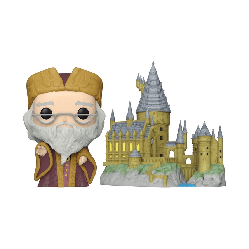 Funko POP! Town Harry Potter Albus Dumbledore with Hogwarts Vinyl Figure (#27)
