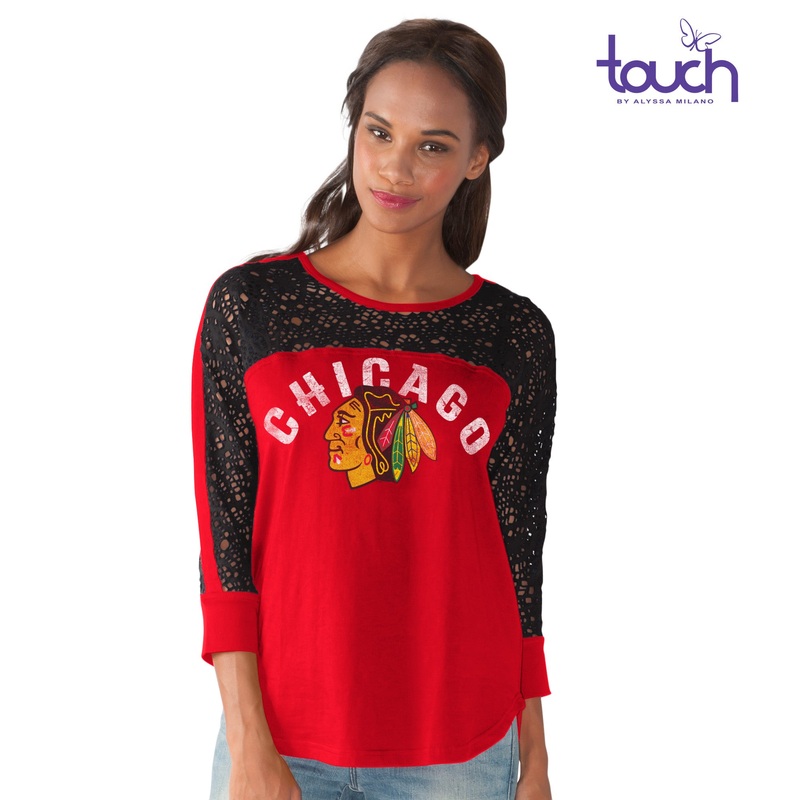 G-III Touch Chicago Blackhawks Play-off Tee, Large