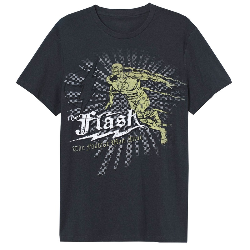 The Flash Fastest Man Alive Men's Slim Fit T-Shirt
