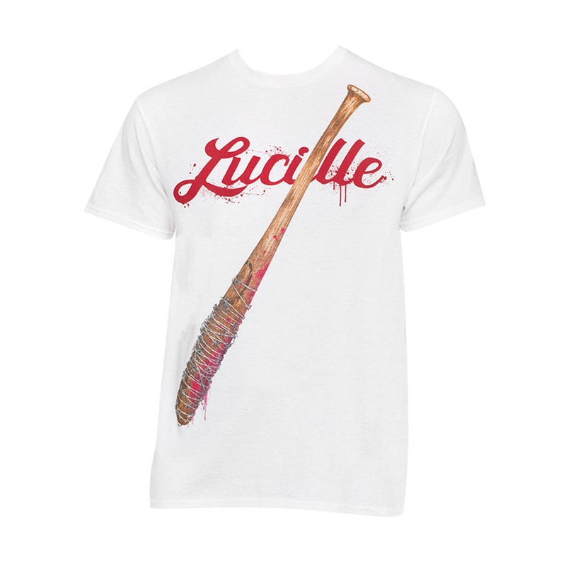 The Walking Dead Men's Lucille Bloody Bat T-Shirt