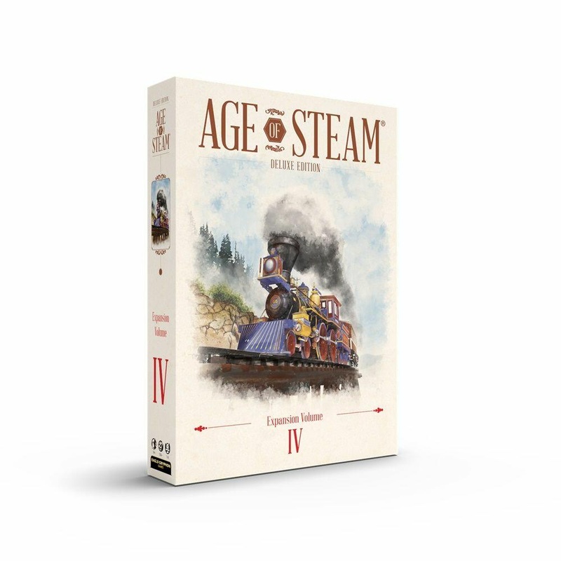 Age of Steam Deluxe Board Game: Expansion Volume IV