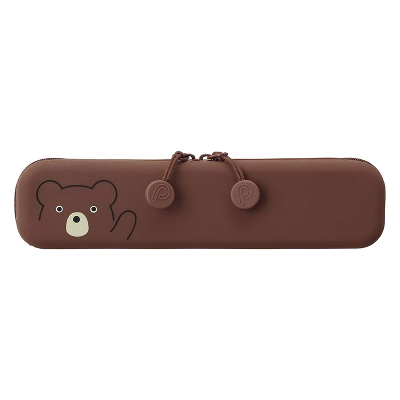 Bear Slim Zipper Pouch