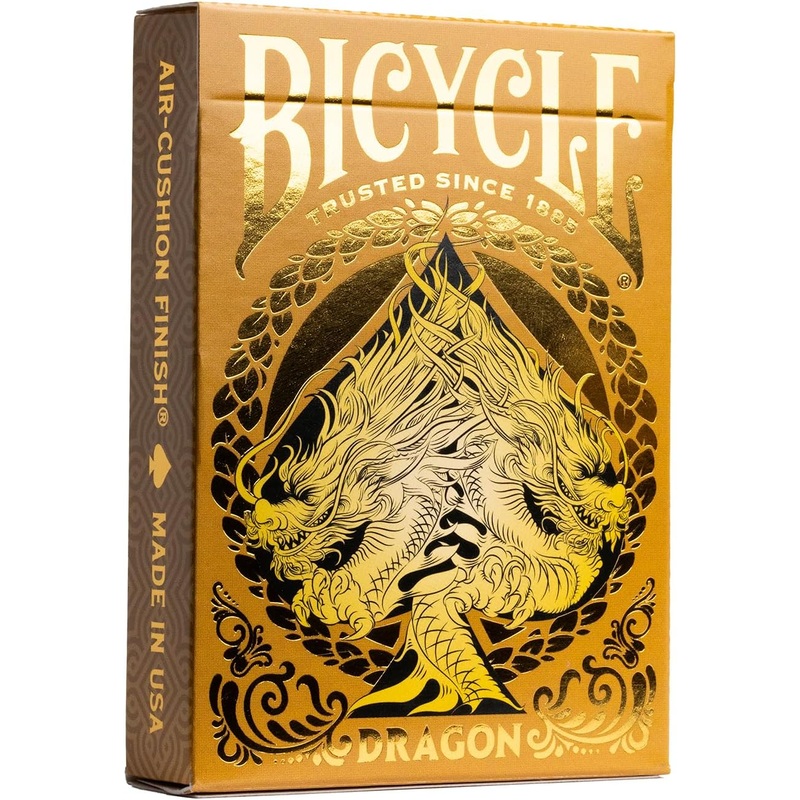 Bicycle Gold Dragon Foil Premium Playing Cards