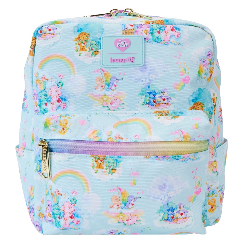 Care Bear Cousins All-Over Print Nylon Square Mini Backpack