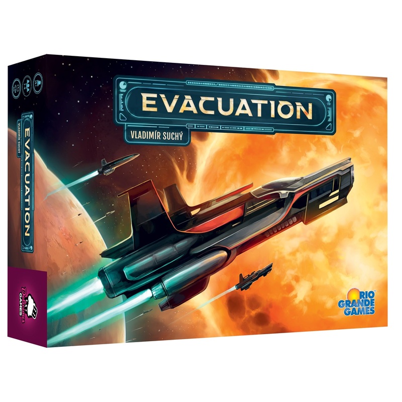 Evacuation Strategy Board Game | Space Civilization Building