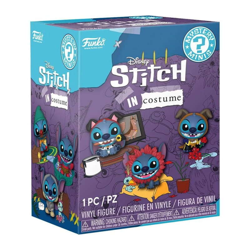 Funko Disney Stitch in Costume) 2.5" Mystery Mini Vinyl Figure (One Figure)