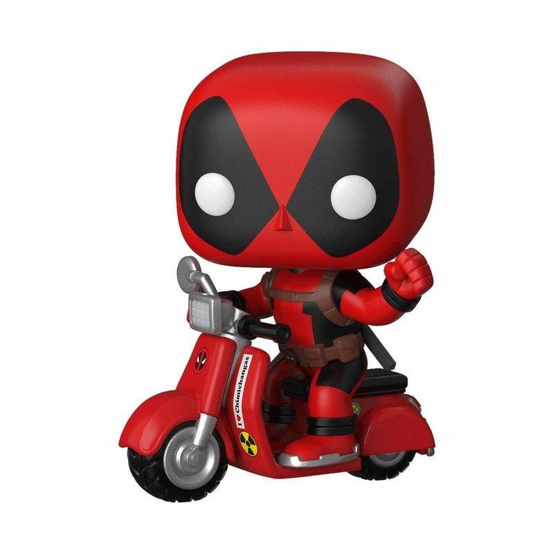 Funko POP! Rides Deadpool on Scooter 4" Vinyl Figure (#45)