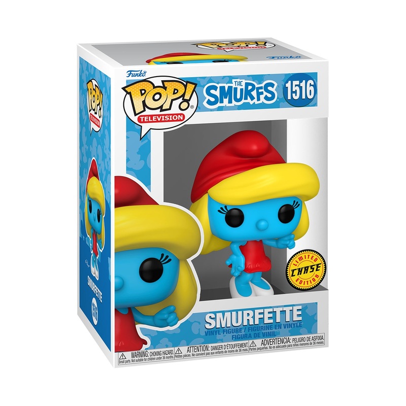Funko POP! Television The Smurfs Smurfette CHASE VARIANT Vinyl Figure (#1516)