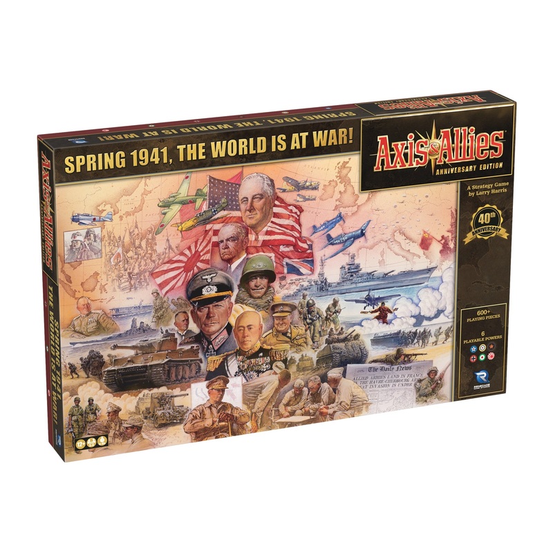 Axis & Allies Board Game | 40th Anniversary Edition