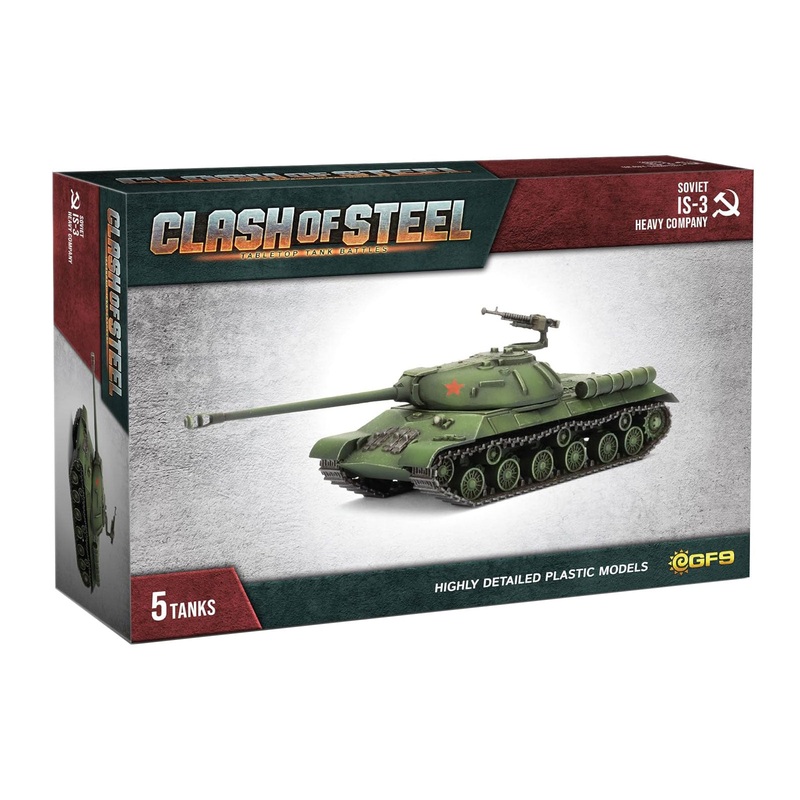 Clash of Steel: Tabletop Tank Battles - Soviet IS-3 Heavy Company