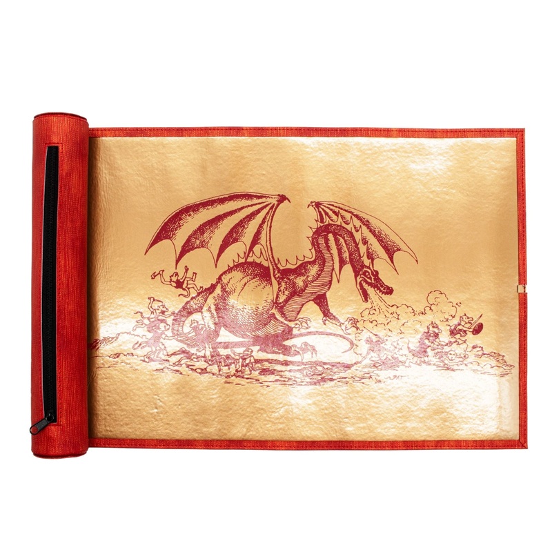 50thAnniversary Dice Scroll for Dungeons & Dragons