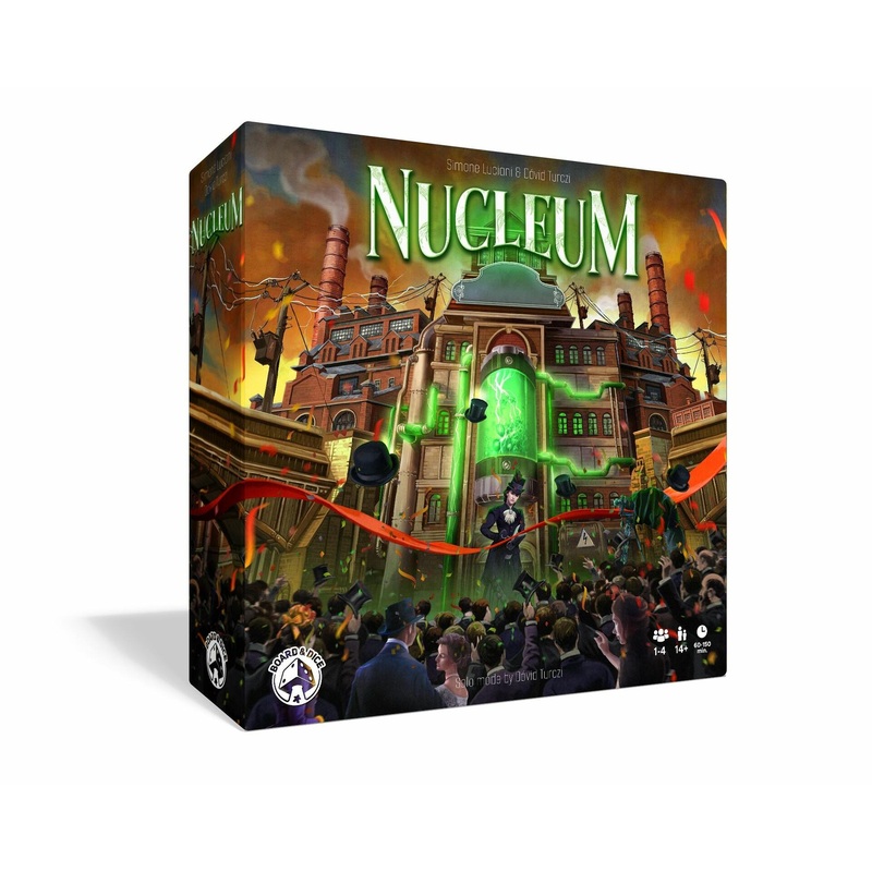 Nucleum: An Atomic Strategy Game | Euro-style Board Game