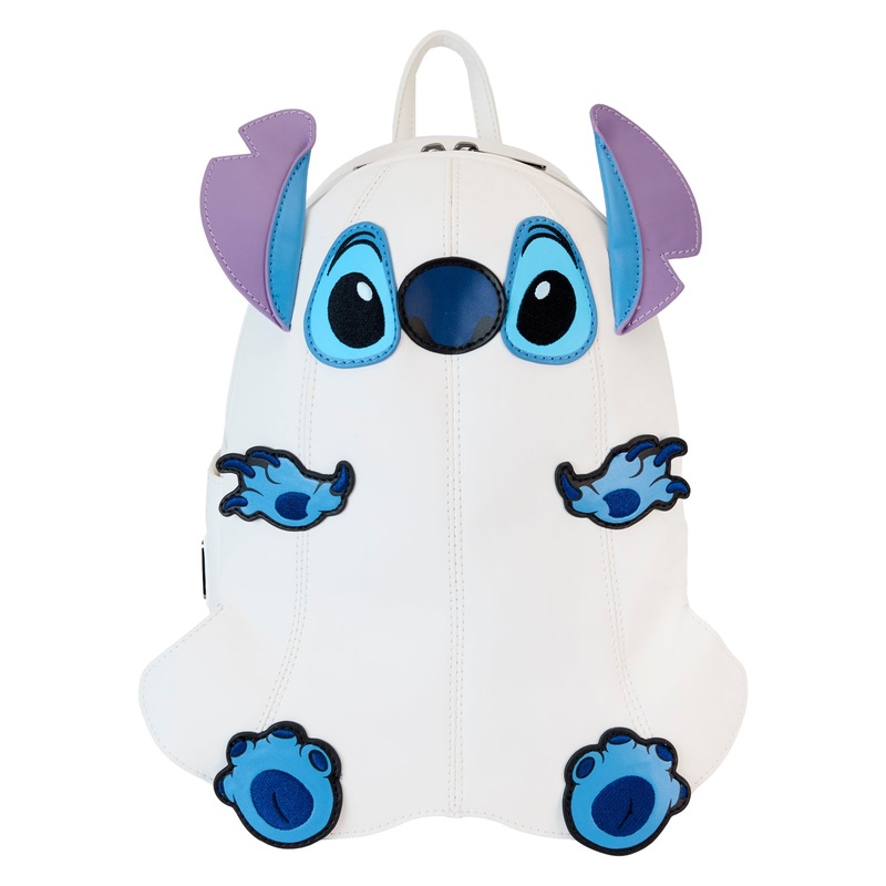 Stitch Ghost Costume Figural Glow Mini Backpack