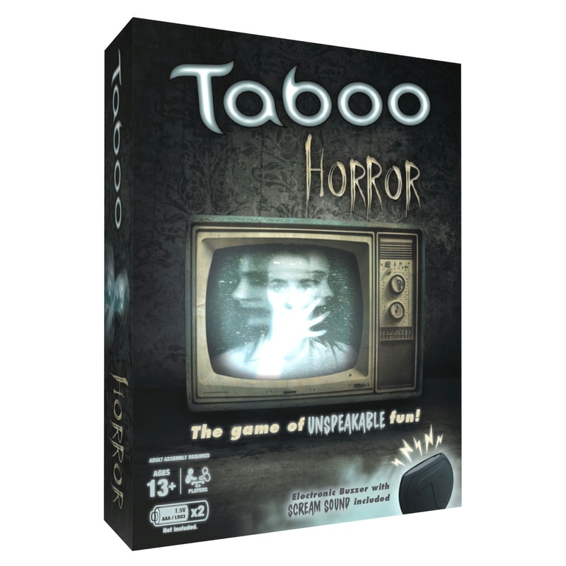 TABOO: Horror Edition Party Game | Horror Themed Trivia Word Game