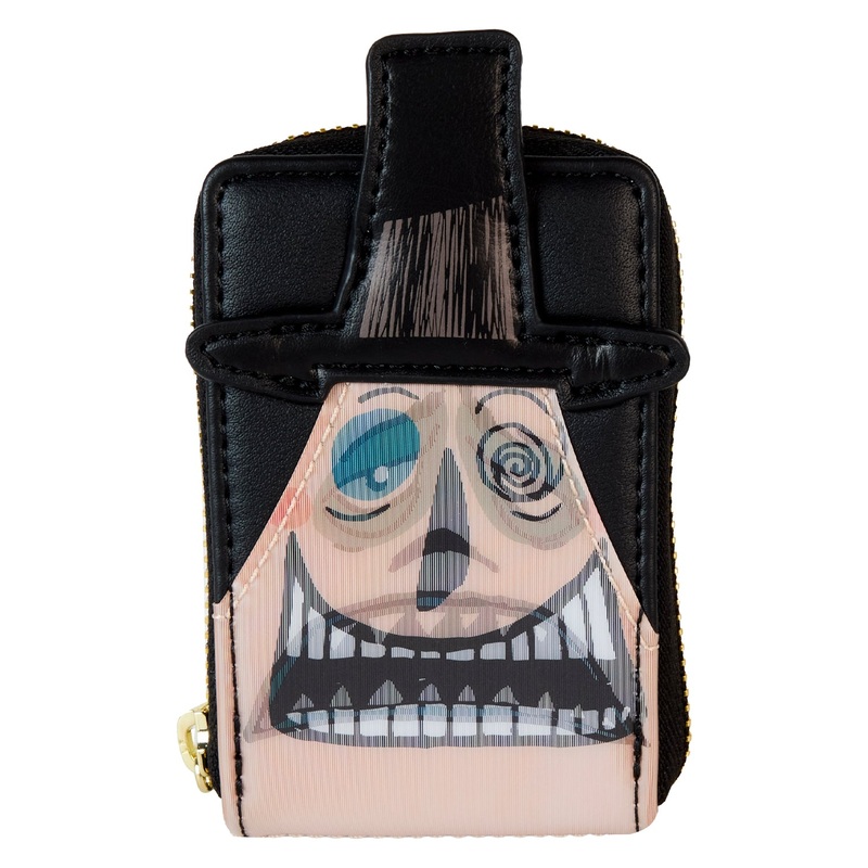 The Nightmare Before Christmas Mayor Cosplay Lenticular Accordion Zip Around Wallet