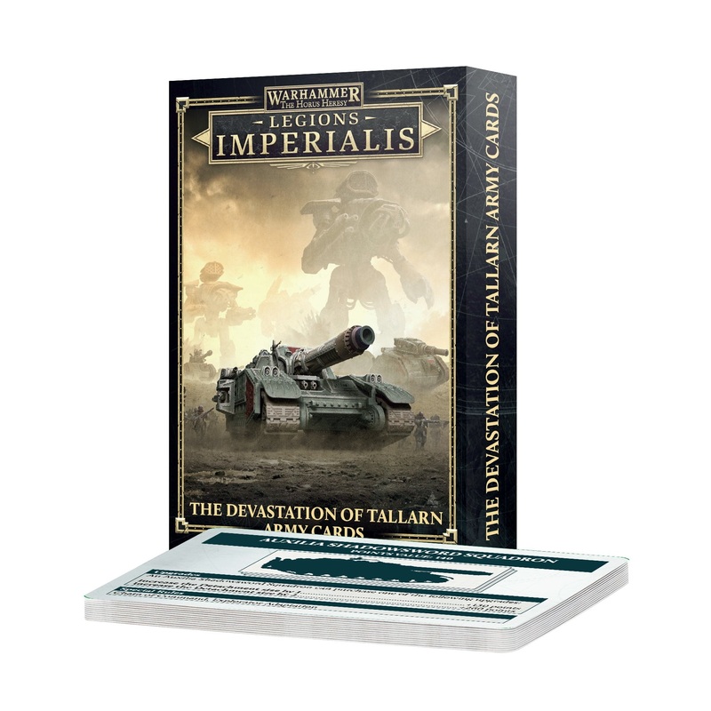 Warhammer: The Horus Heresy - Legions Imperialis: The Devastation of Tallarn Army Cards