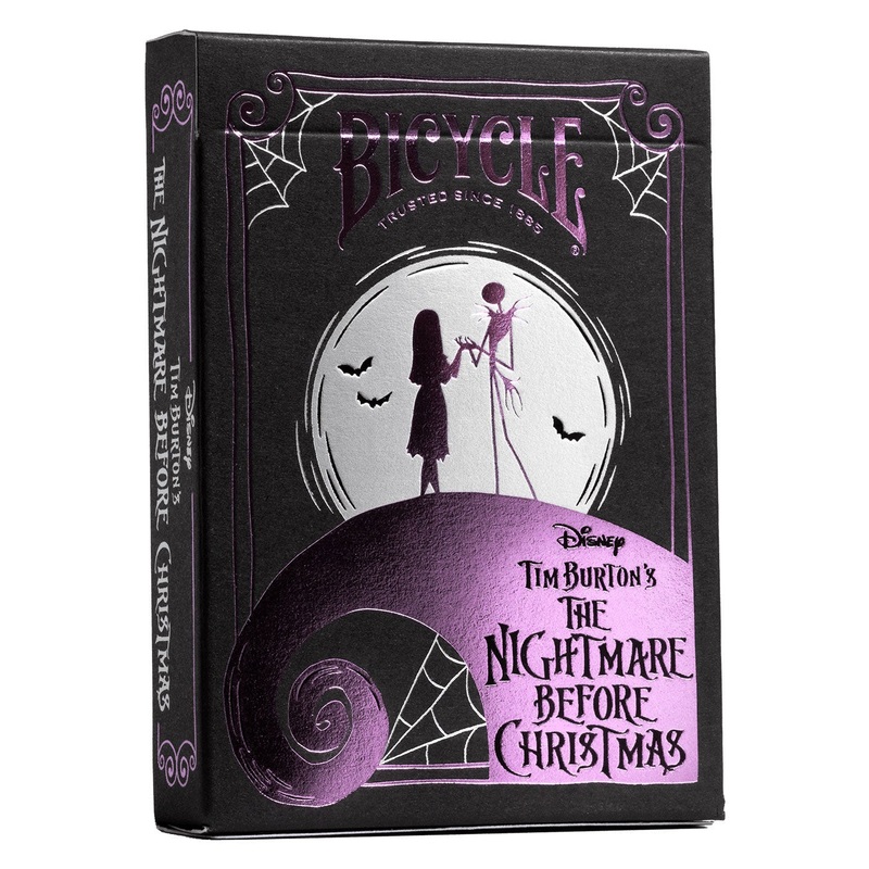 Disney Tim Burton's Nightmare Before Christmas Playing Cards by Bicycle