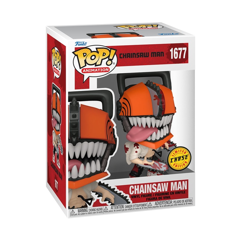 Funko POP! Animation Chainsaw Man 3.75" CHASE VARIANT Vinyl Figure (#1677)