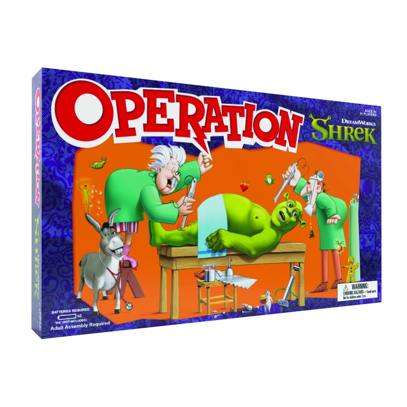 OPERATION: Shrek Board Game | Classic Electronic Buzzer Game
