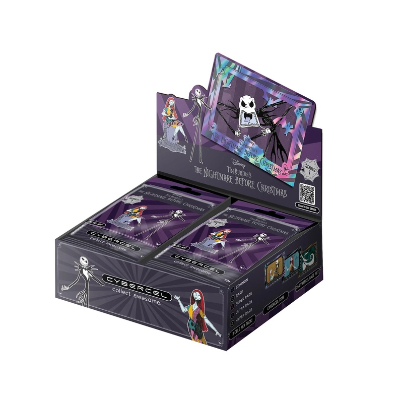 The Nightmare Before Christmas Series 1 CYBERCEL Foil Box
