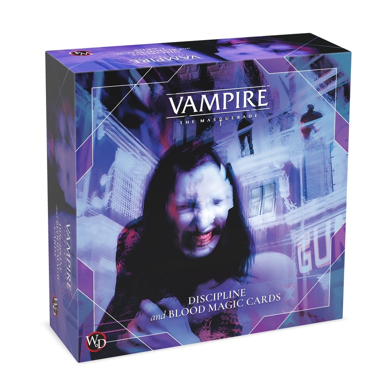 Vampire The Masquerade 5th Edition Roleplaying Game Discipline Deck Accessory