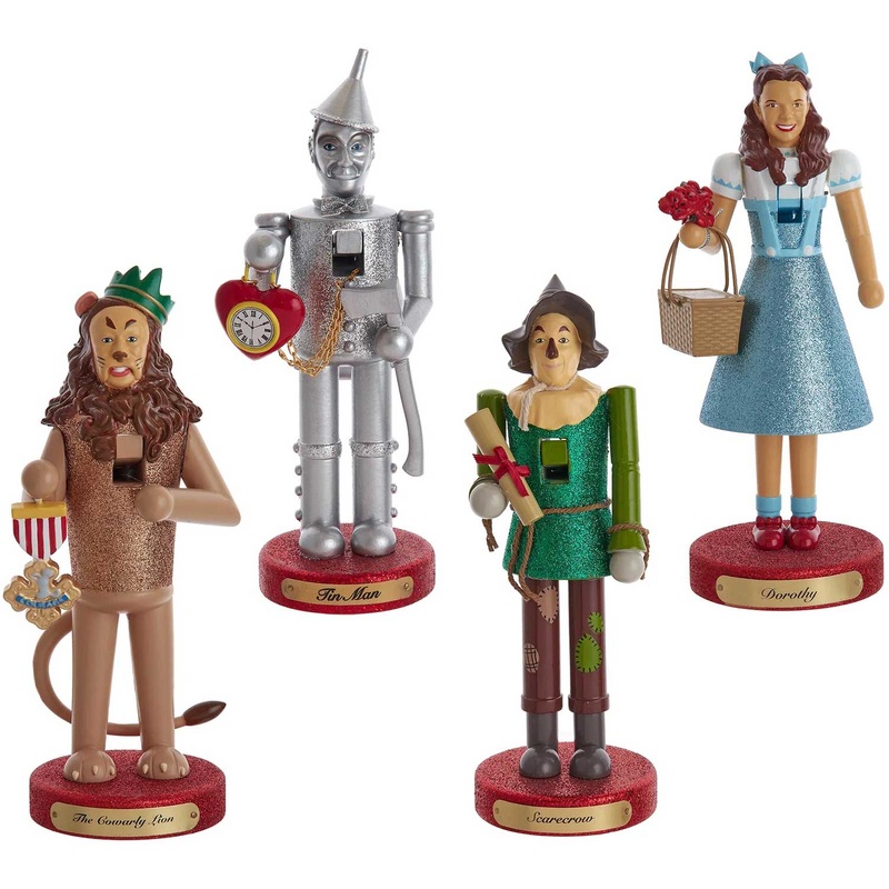 10" Wizard of Oz Nutcracker Set of 4
