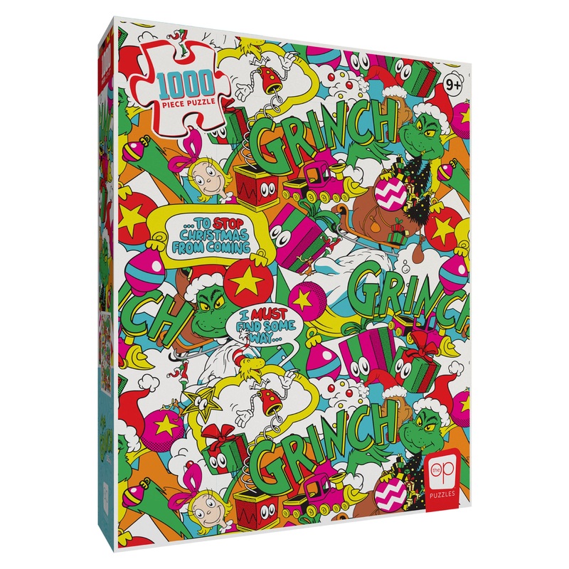 The Grinch "Poppin" Jigsaw Puzzle, 1000-Pieces