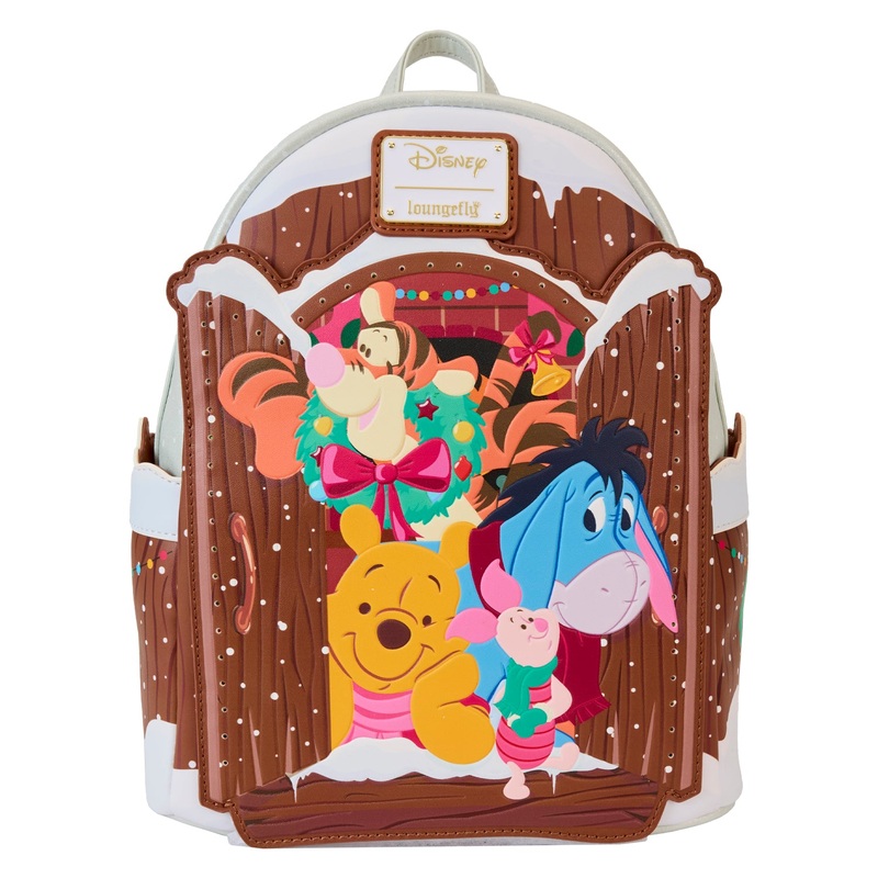 Winnie The Pooh & Friends Christmas Greetings Light Up Mini Backpack