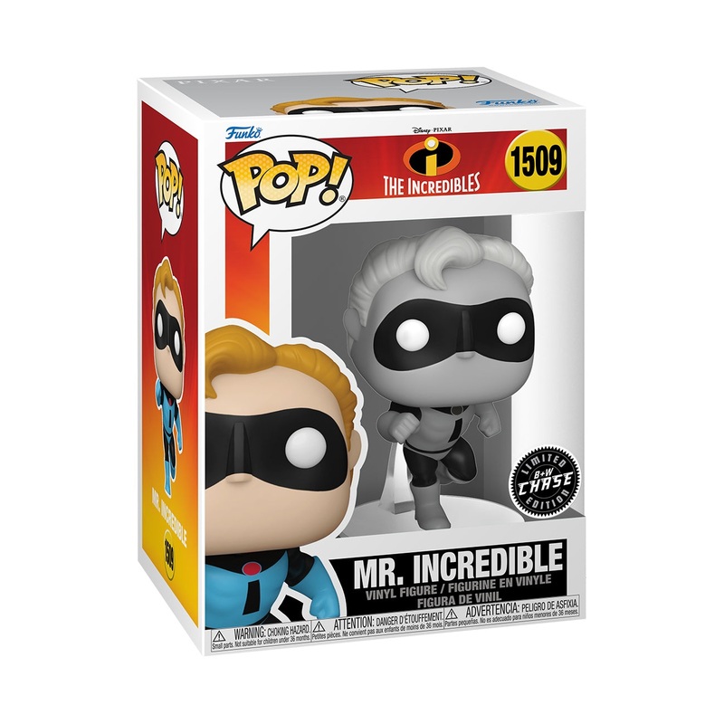 Funko POP! Pixar The Incredibles 20th Mr. Incredible CHASE VARIANT Vinyl Figure (#1509)
