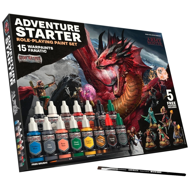 GAMEMASTER: Adventure Starter Role-playing Paint Set Combo