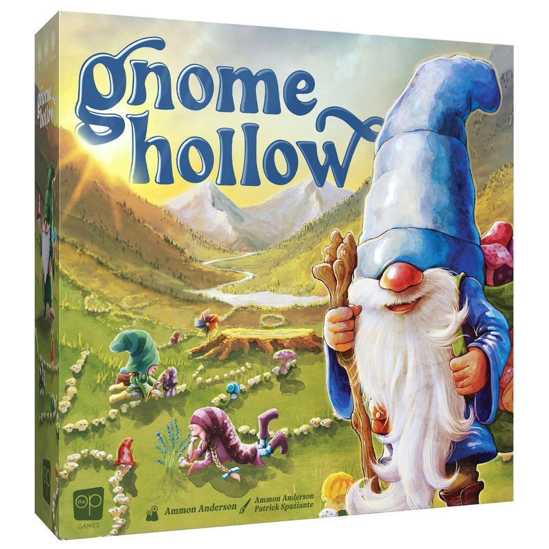Gnome Hollow Board Game | Garden Tile Laying Strategy Game