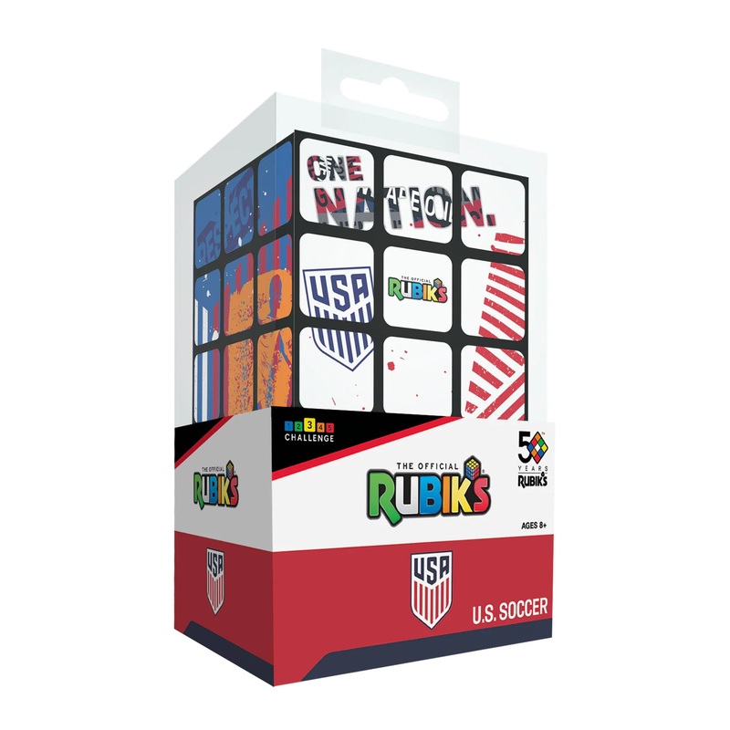 U.S. Soccer x Rubik's Cube, 3" x 3"