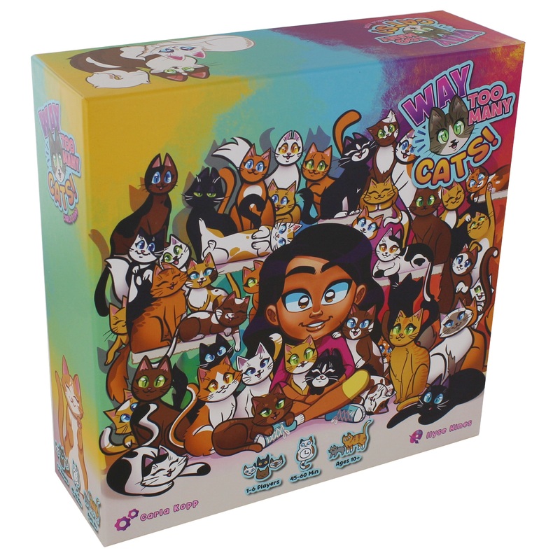 Way Too Many Cats | Spatial Puzzle Drafting Strategy Game