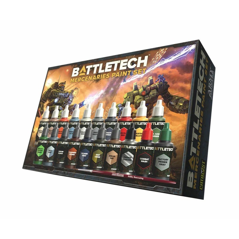 BattleTech: Mercenaries Paint Set